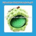 Decorative kitchen ceramic sponge holder with grape shape